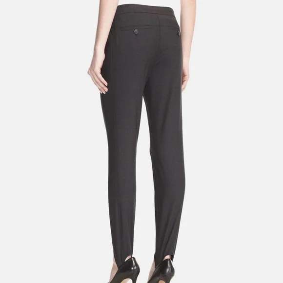 Halston Heritage Wool Blend Stirrup Pants - Picture 2 of 13